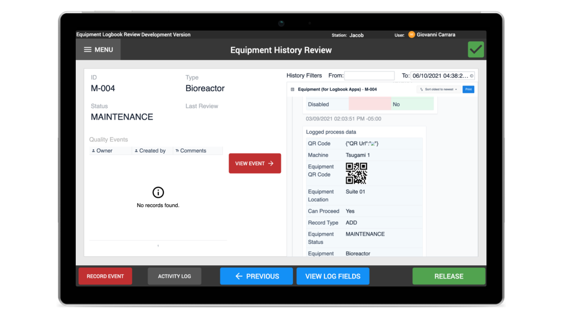Digital Logbooks Track Your Equipment In RealTime With… Tulip